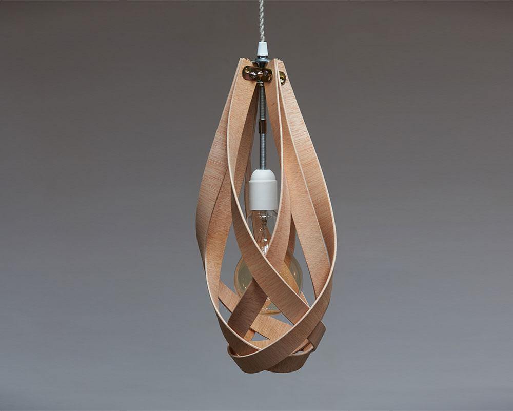 Lámpara Tonylight sobre fondo gris